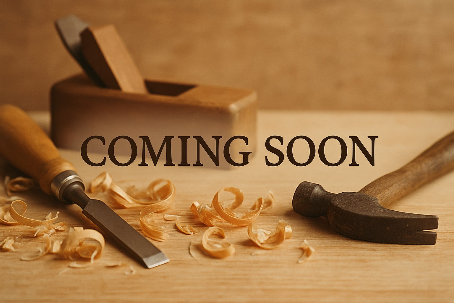 Coming soon – handcrafted wooden gifts